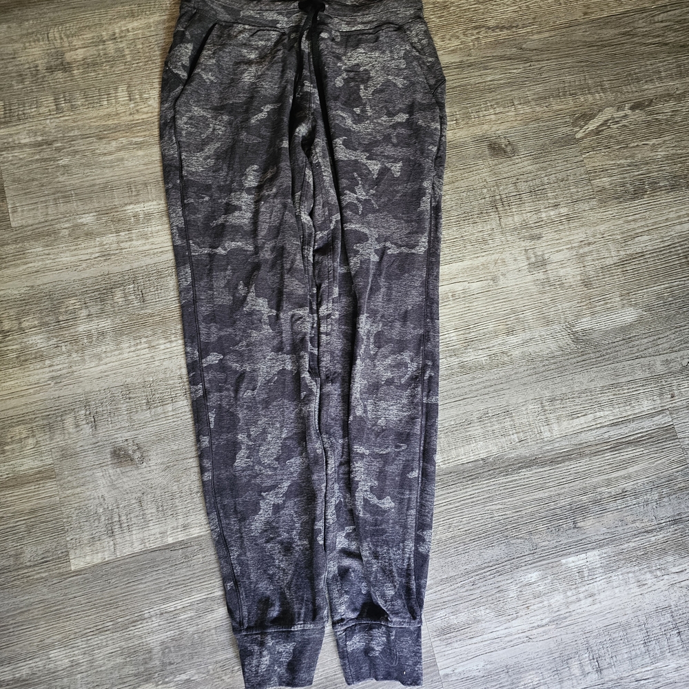 lululemon athletica Gray Camo Track Pants